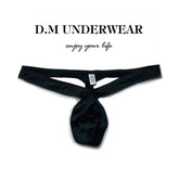 D.M Men's Pants Sexy Temptation Black and White D.M UNDERWEAR